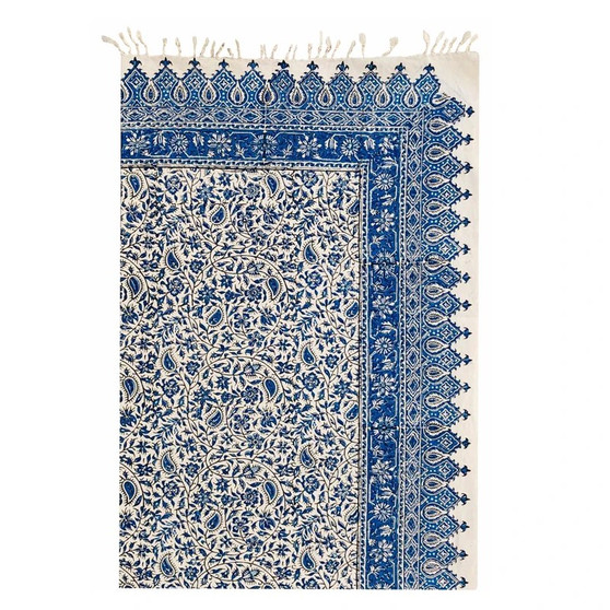 0030 روميزي قلمكار ممتاز عطريان طرح درهم اسليمي  سایز 100 در 150  سانت كد