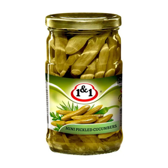 (خیارشور ویژه (مینی)  660 گرم (یک و یک