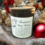 Personalized Birth Flower Candle