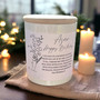 Personalized Birth Flower Candle