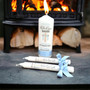Personalized Baptism Candle Set: Godparent Gift, Custom Christening Candle