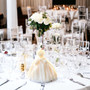 Handmade Bride Dress Candle – Elegant Wedding Candle with Natural Wax & Scent