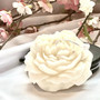 Handmade Flower Candle – Elegant Peony Design with Natural Wax & Scent