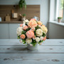 Handmade Mixed Floral Candle Bouquet – Elegant Arrangement of Natural Wax & Scented Flower Candles