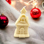 Handmade Gingerbread House Candle – Decorative Cottage Design with Natural Wax & Scent