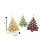 Handmade Christmas Tree Candle Set – Festive Decorative Trees with Natural Wax & Scent