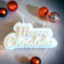 Handmade “Merry Christmas” Candle – Festive Holiday Text Design with Natural Wax & Scent