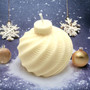 Handmade Christmas Ornament Candle Set – Decorative Holiday Baubles with Natural Wax & Scent