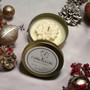 Handmade 6oz Christmas Eve Candle – Natural Soy Wax with Festive Holiday Designs