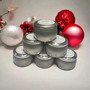 4oz Christmas Eve Candle – Natural CocoSoy Wax with Festive Holiday Designs