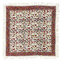 روميزي قلمكار عطريان طرح گل انگور سایز 80*80 كد 0008