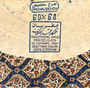 روميزي قلمكار عطريان طرح حصيري گرد 60 سانتی کد 0022