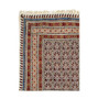 رومیزی قلمكار ممتار طرح گلدان  سایز 200*135سانتی متری  کد 0045