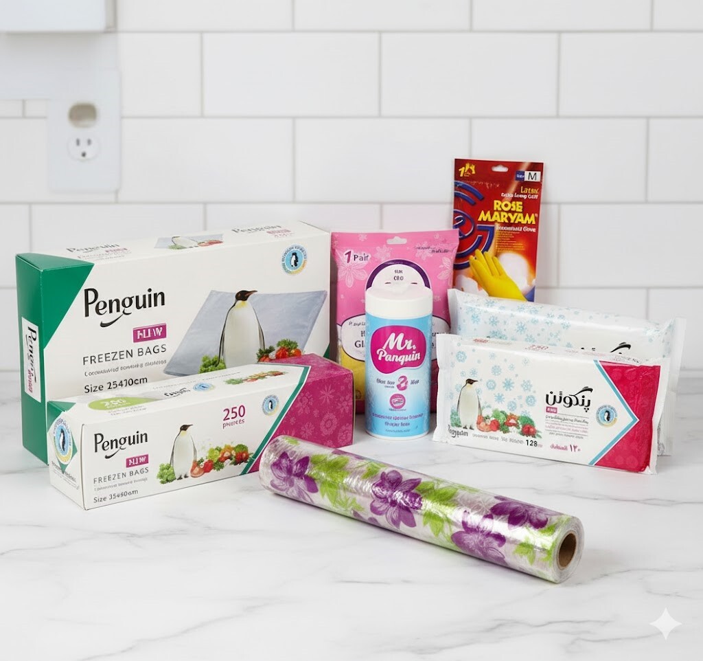 وسایل بسته بندی و نظافت