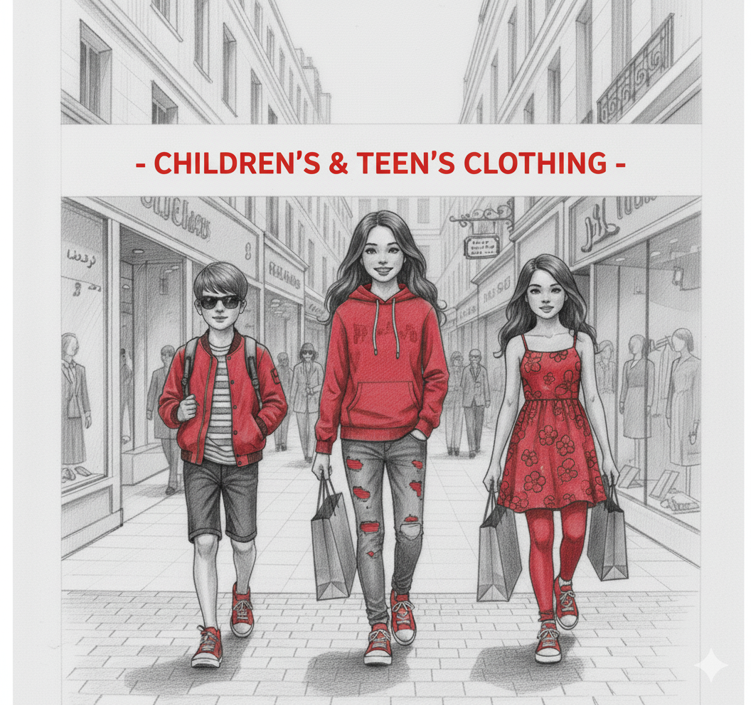 پوشاک کودک و نوجوان