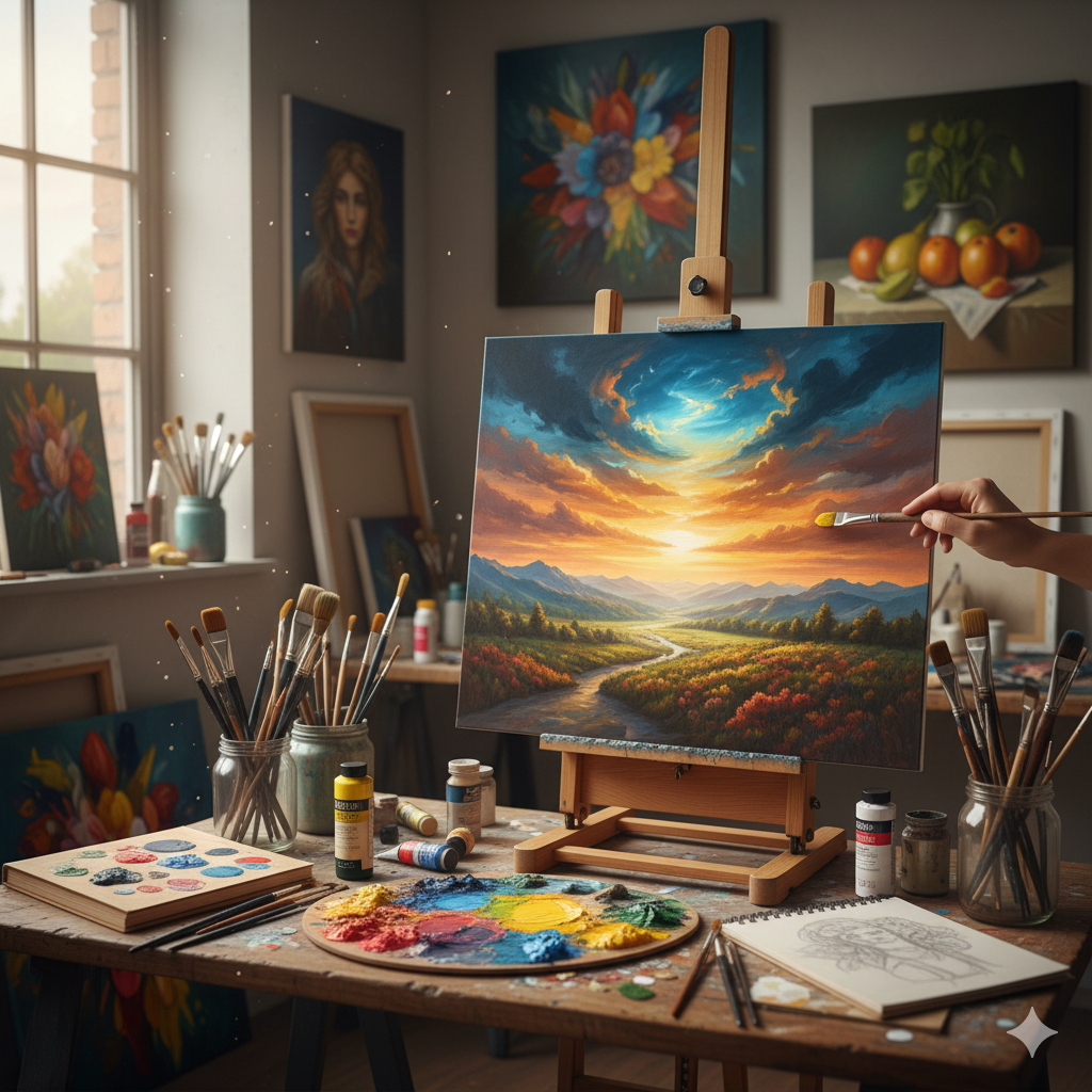 هنر نقاشی و خطاطی