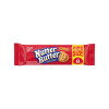 Nutter Butter Sandwich Cookies are made with real peanut butter. The peanut butter lovers cookie