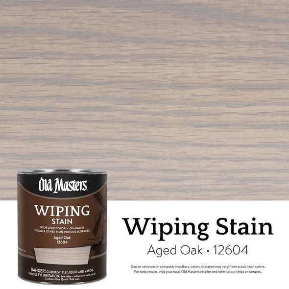 WIPE STAIN AGEDOAK QT
