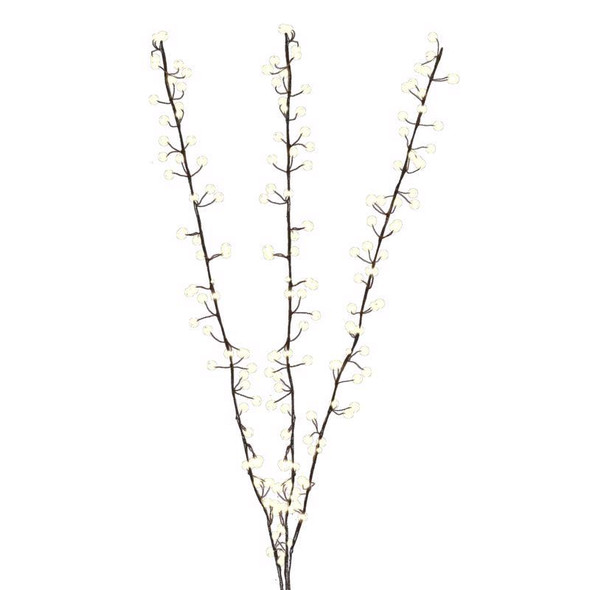 LED BRANCHS W/BRN POT PW