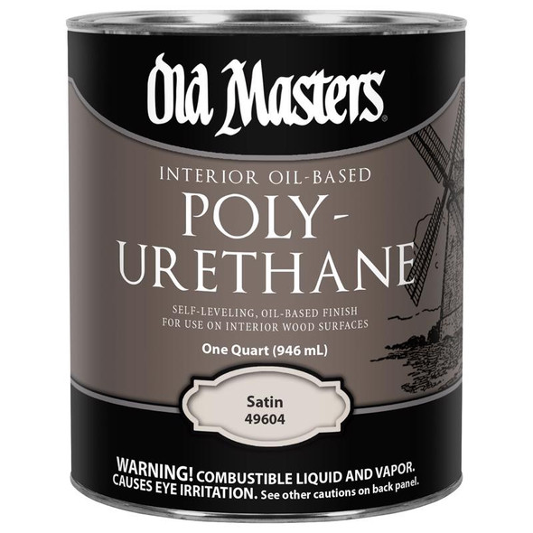 POLYURTHANE SATN CLR 1QT