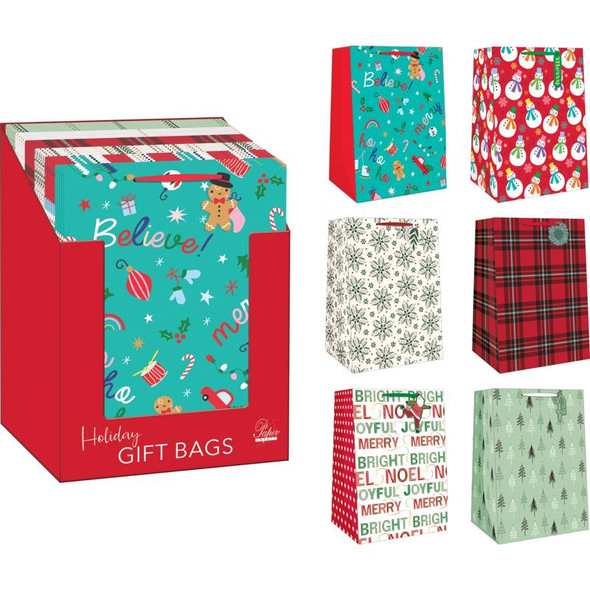 GIFT BAG HLDY JUMBO