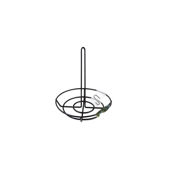 BIRD FEEDER METAL BLK