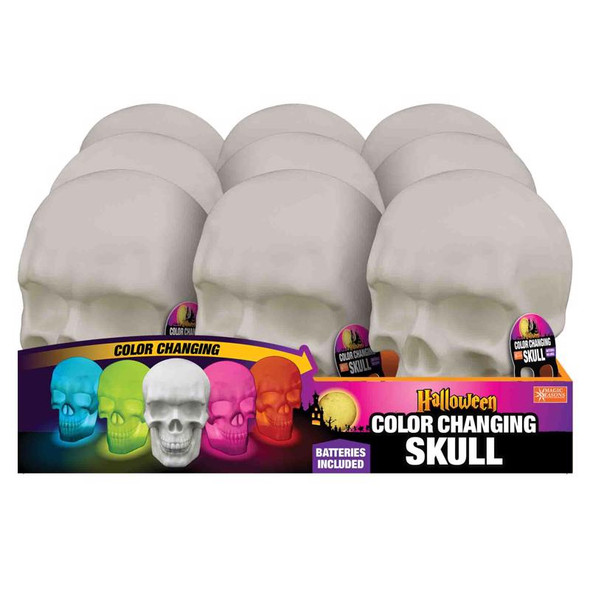 HLLWN DCR CLR CHNG SKULL