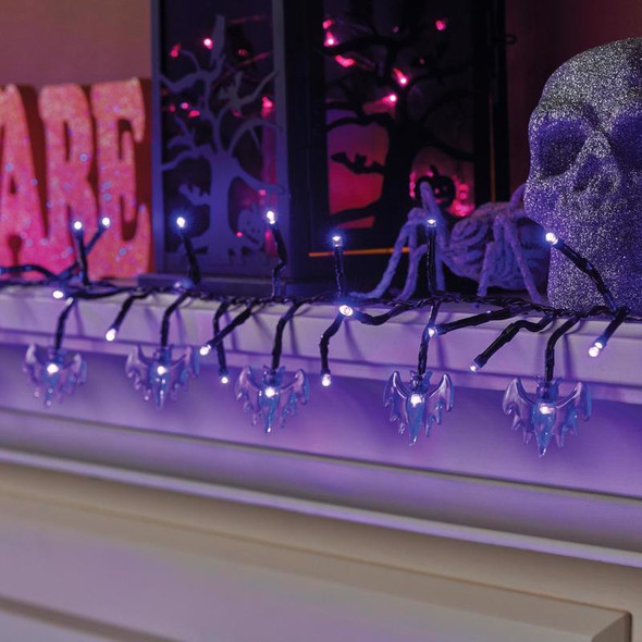 LIGHTS LED PURPLE BAT 9'