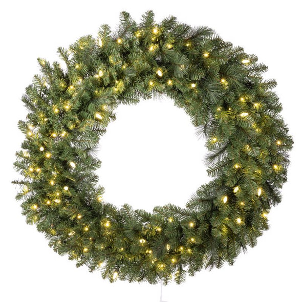 MX PN WREATH LED WW 48"