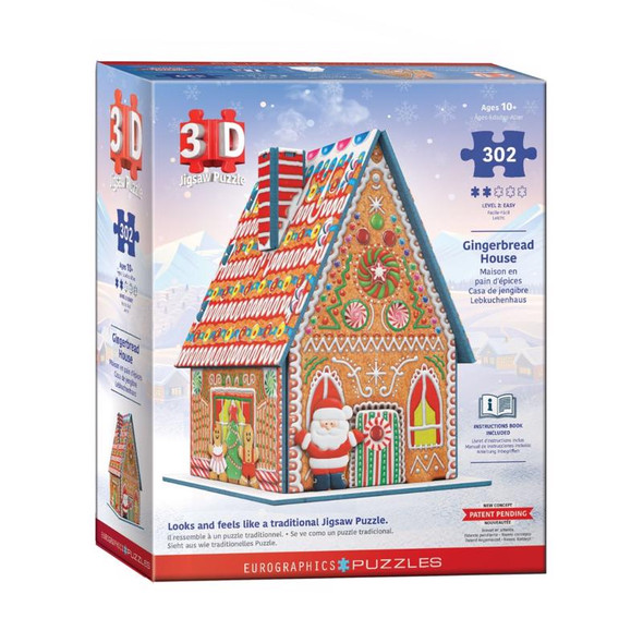 3D JGSW PZL GNGBRD HOUSE