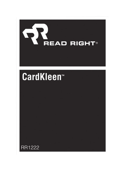 MAGNETIC CLEAN CARD 25PK