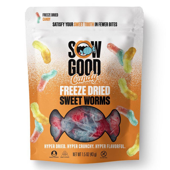 FRZ DRIED SWT WRM CNDY