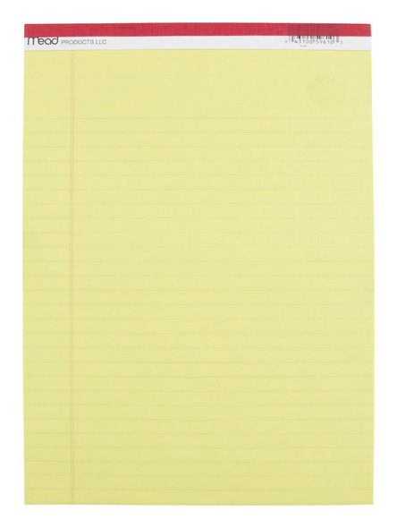 LEGAL PAD 8.5X11 50CT