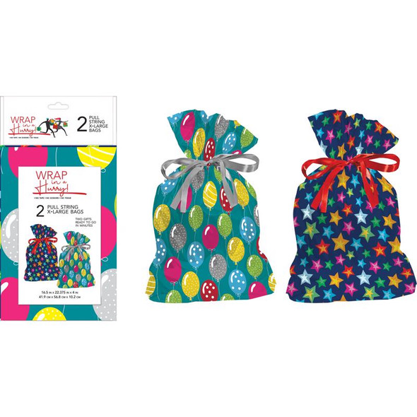 DRAWSTRING GIFT BAG XL