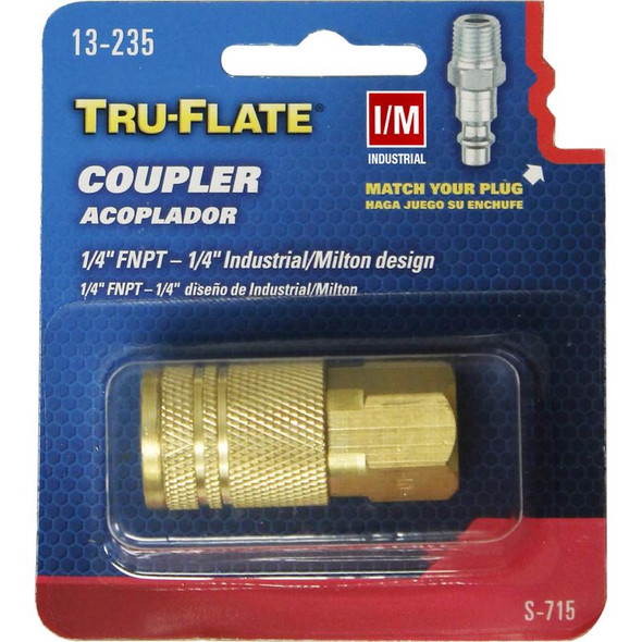 AIR COUPLER "M" 1/4"FNPT