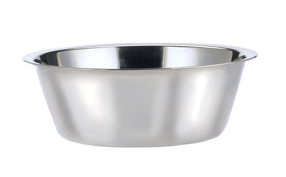 PET BOWL DOG 5Q SLVR