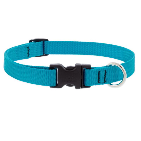 DOG COLLAR 9X14" AQUA