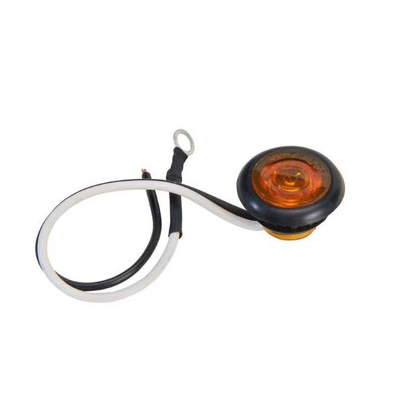 LED LGHT RND AMBR