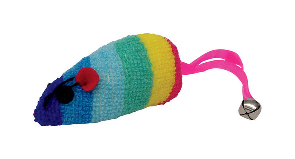 CATNIP TOY LG RAINBOW MO