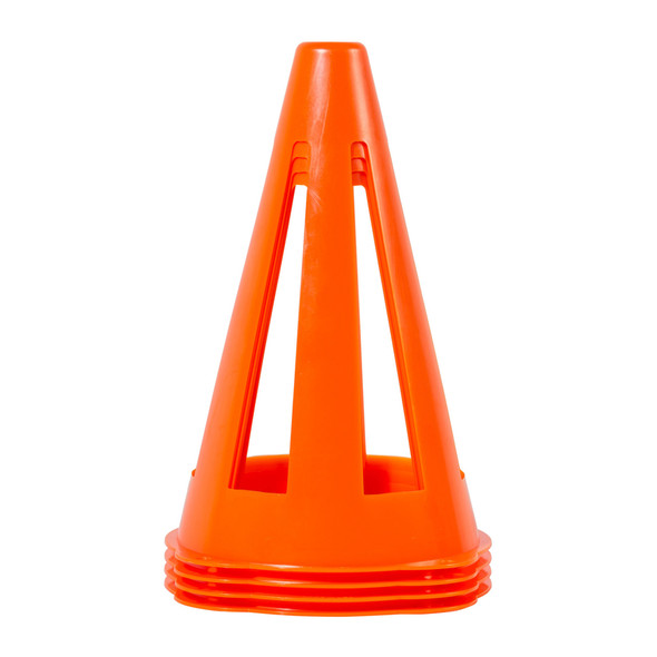 SAFETY CONES ORG PLST 9"
