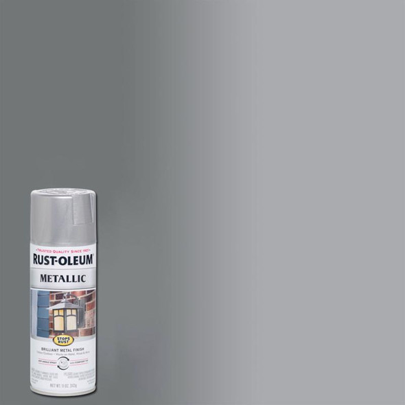 SPRYPAINT METALC SIL11OZ