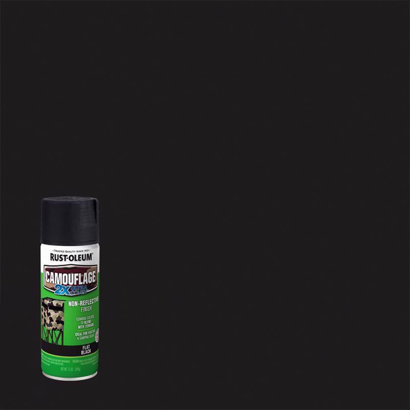 SPRY PNT BLK CAMO 12OZ