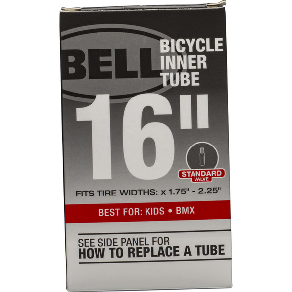 BCYCL INNR TUBE RUBR 16"