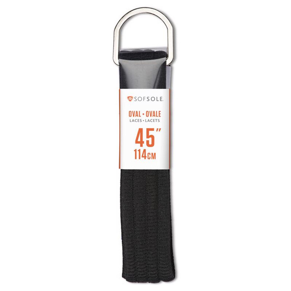 BLACK SHOE LACES 45"