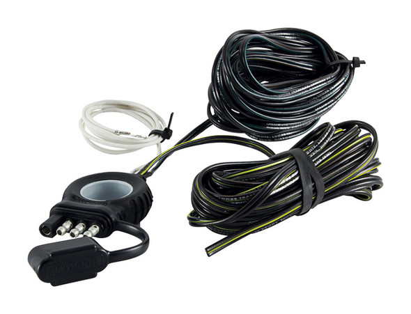 Hopkins Y Harness Easy Pull 240-inch Trailer Connector with 4 Flat Plug