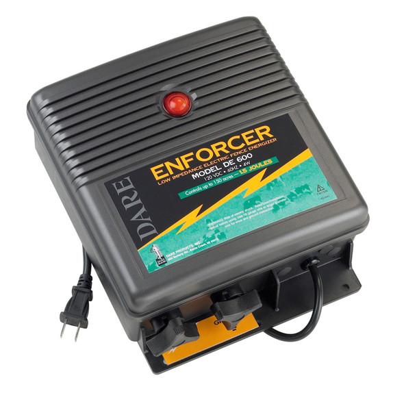 Dare Enforcer Fence Energizer DE 600 - 1.5 Joules Electric Fence Charger