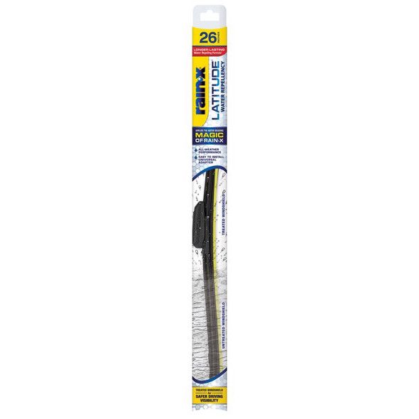 Rain-X Latitude 26-inch Windshield Wiper Blade – All Season Beam Design with Quick Connect Hardware