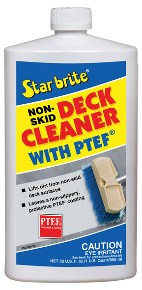 Star Brite CleanR Non-Skid Deck Cleaner - 1 Quart Bottle for Marine Surfaces
