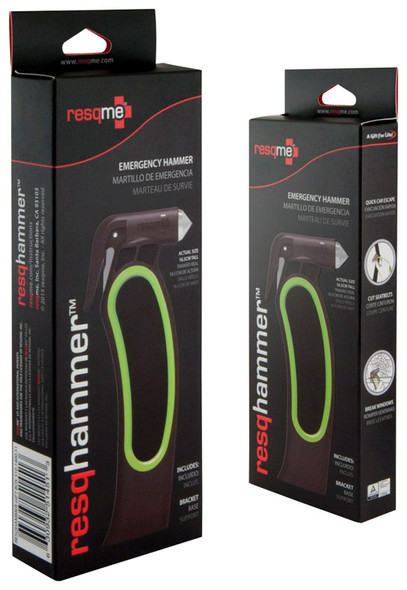 RESQME ResqHammer Emergency Tool - Compact Auto Rescue and Safety Device