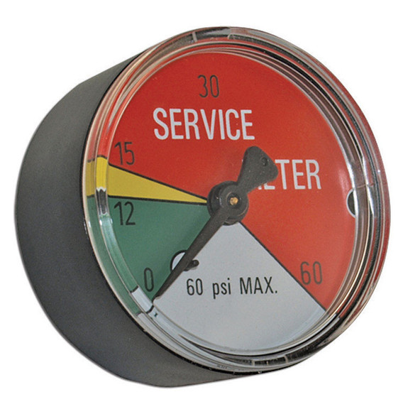 Universal 15 PSI Pressure Gauge - Hydraulic Fittings, USA Made